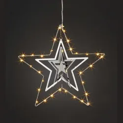 Hellum LED-3D Metall-Stern 522990