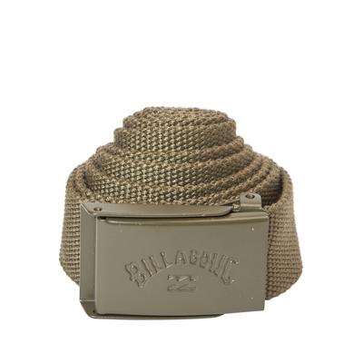 Flechtgürtel BILLABONG "Cog", Herren, braun (military), Obermaterial: 100% Polyester., Gürtel Stoffgürtel Gürtel