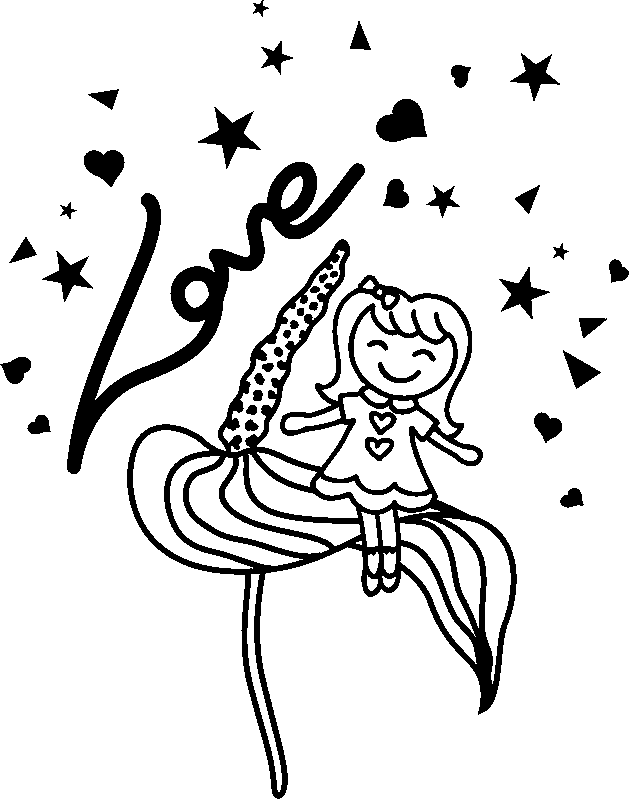 Ambiance-sticker Sticker Amour pétillant