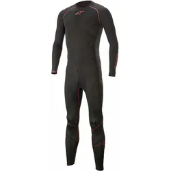 Alpinestars Ride Tech Lite einteiliger Unteranzug - schwarz-rot - M-L