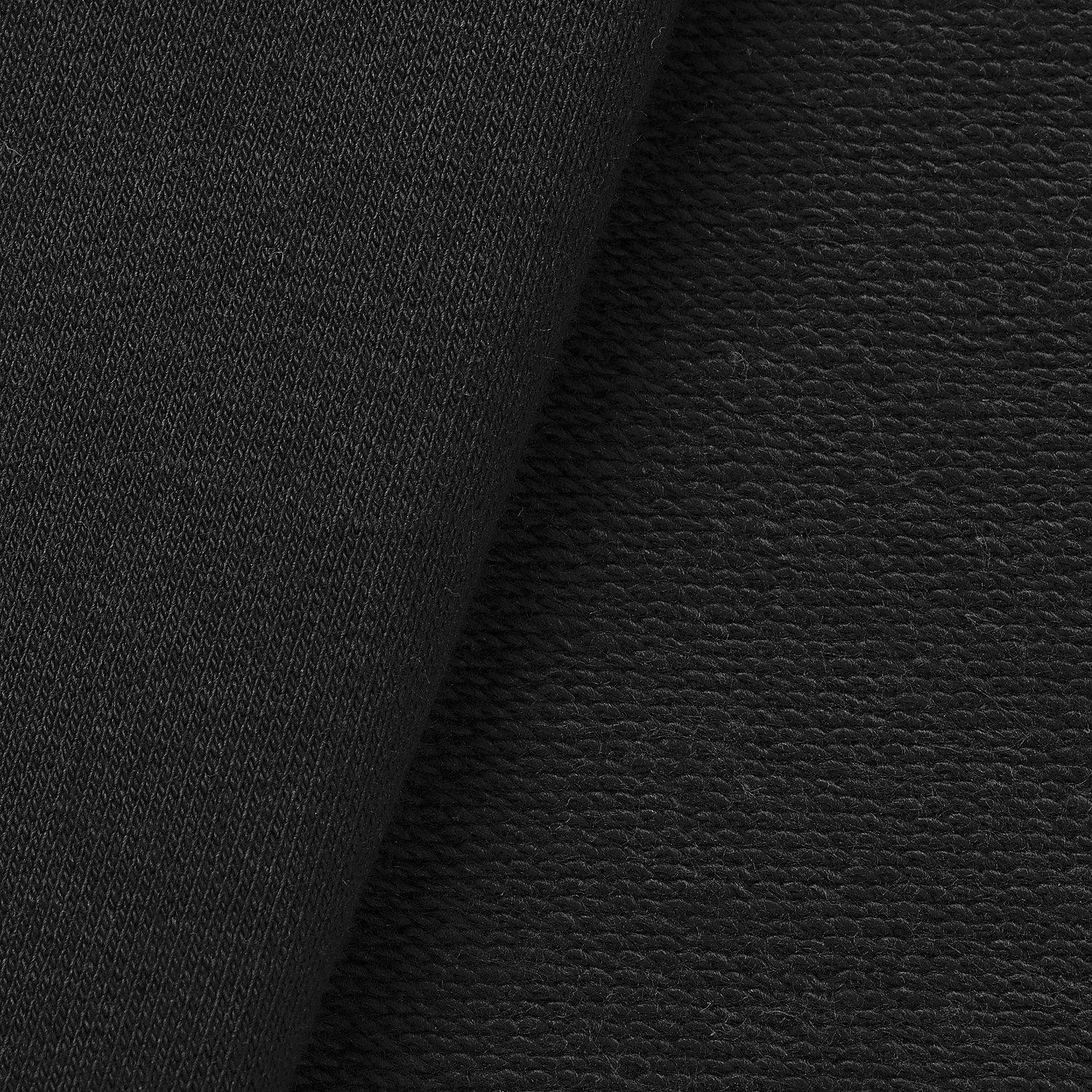 Sweat / French Terry "Fashion", schwarz