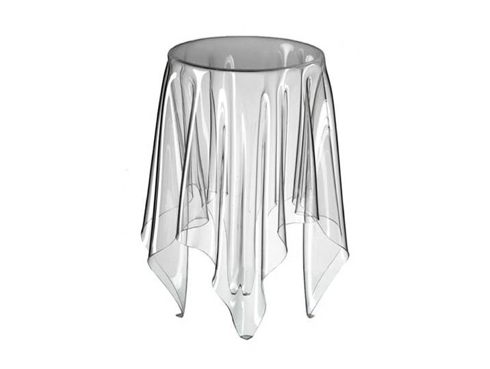 ESSEY table basse TALL ILLUSION (Transparent - PMMA acrylique)