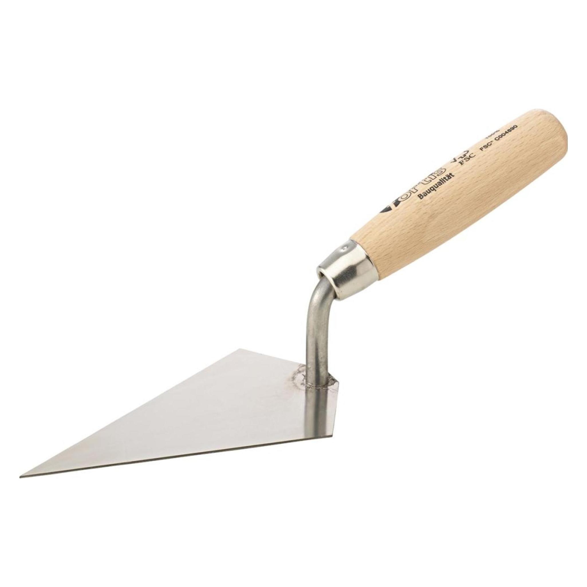Magni Hamburger Putzkelle 140mm rostfrei Spitzkelle FORTIS Bau (4063726006233)