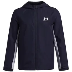 Under Armour, Jungen, Laufjacke, Rival WVN Jacke (M), Blau, M