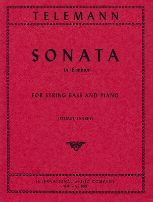 International Music Company Telemann Sonata in E minor
