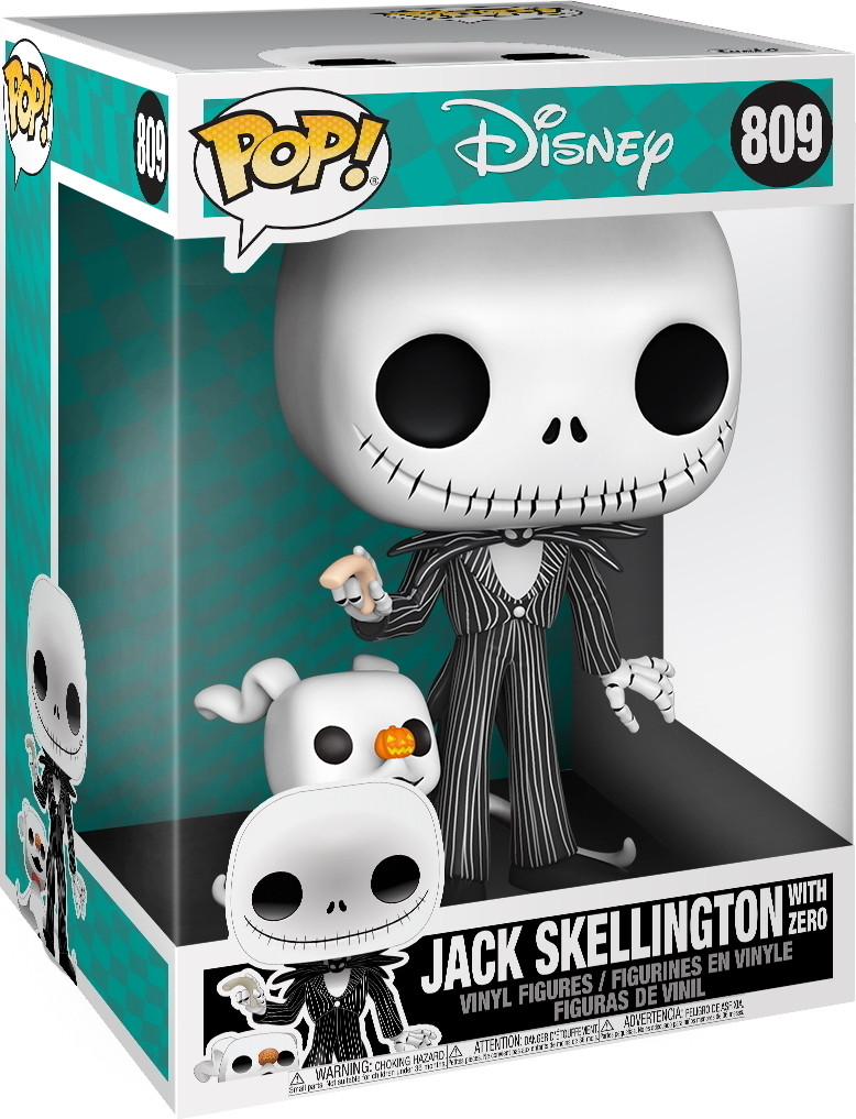 Funko Pop! Disney Jack Skellington met Zero 809 Vinyl figuur