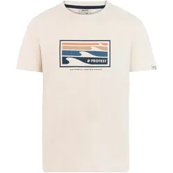 Protest, Herren, Sportshirt, T-Shirt Men PRTHanwell Kitoffwhite Size XL (XL), Weiss, XL