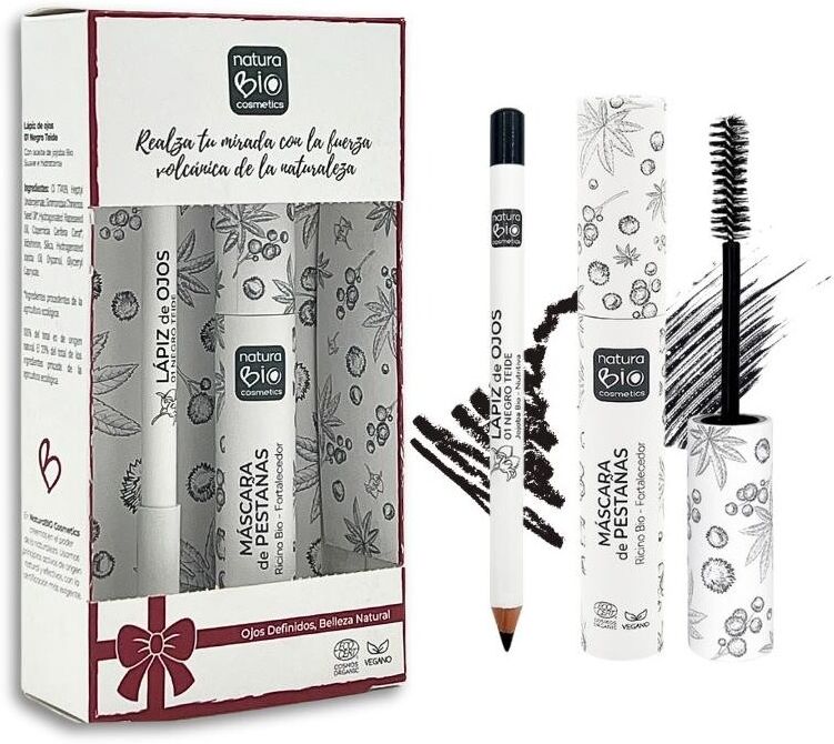 NaturaBIO Cosmetics 2-Piece Black Eye Makeup Set