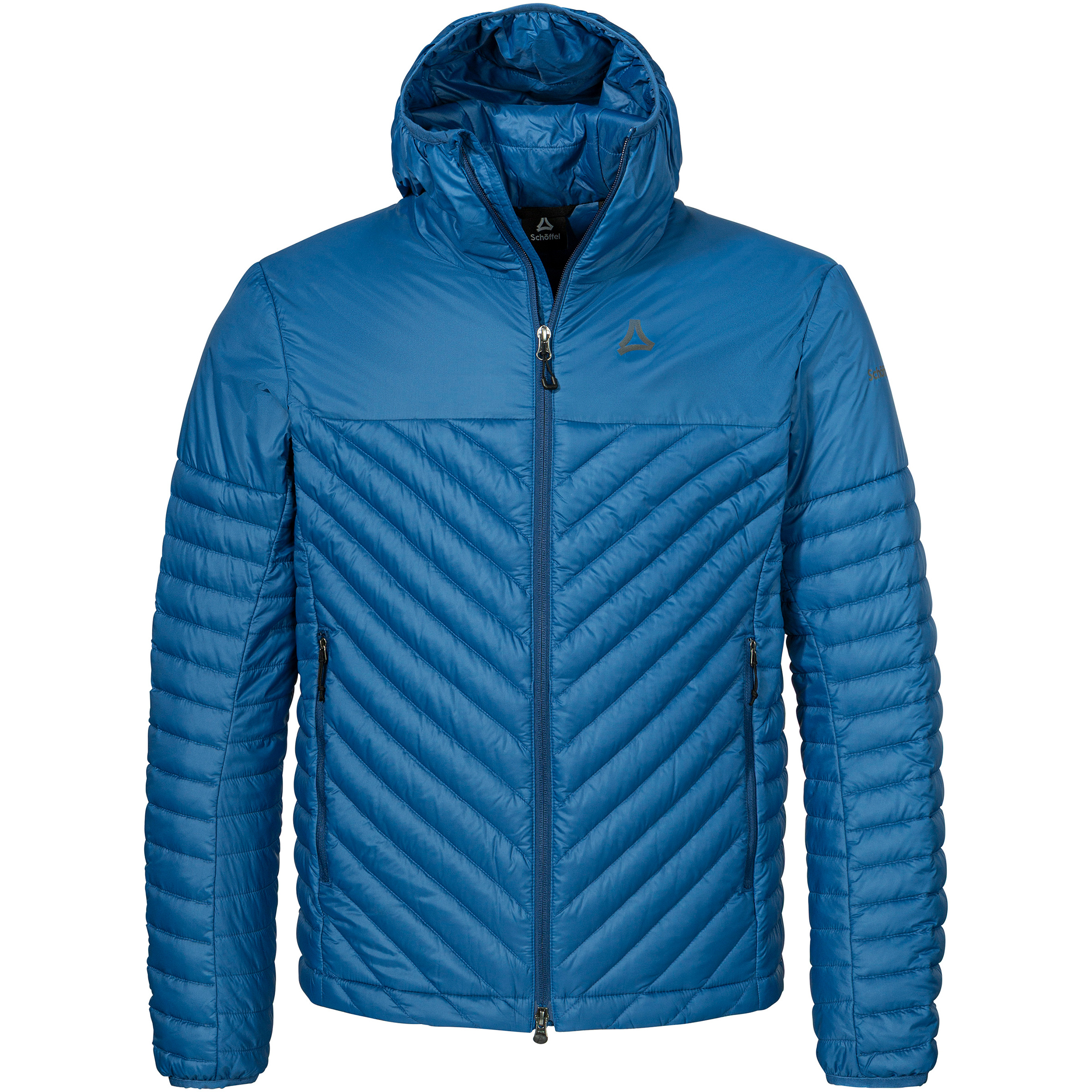 Schöffel Style Cascata Down Herren Kunstfaserjacke blau Größe L Trekking Widerstandsfähig Wasserabweisend