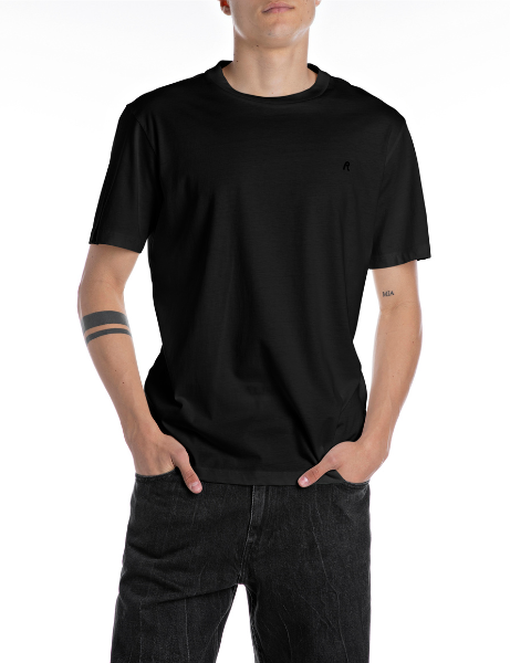 Camiseta Replay Hombre Negro Xl