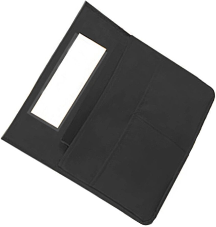 INF Sac de rangement suspendu pour dossier de chaise en tissu Oxford et PVC, pour fournitures scolaires, 1 pièce Le noir