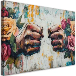 LEINWANDBILD Menschen & Charaktere 90x60cm
