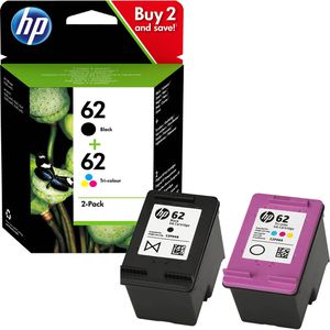 HP 62 Multipack Original Druckerpatrone schwarz + color