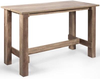 Costway Rectangular Farmhouse Kitchen Table for Dining Room and Kitchen