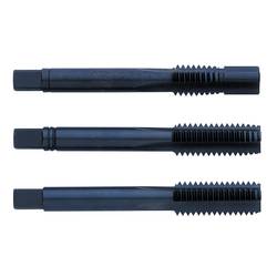 Exact 00340 Handgewindebohrer-Set 3teilig metrisch M18 2.5 mm Rechtsschneidend DIN 352 HSS-E 1 Set