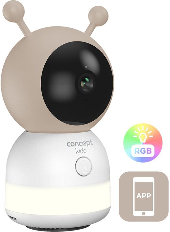 Concept KIDO KD4000 Moniteur vidéo numérique pour bébé 1 pcs