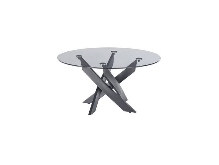 freiraum Couchtisch KOPENHAGEN, in Klarglas / schwarz - 45x80 (HxD)