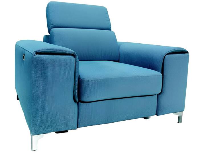 Xlmoebel Loungesessel Elektrischer Relaxsessel Club mit verstellbarer Fußstütze (Sessel), Hergestellt in Europa