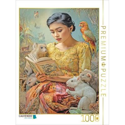 CALVENDO Puzzle Erzähle mir eine Geschichte | 1000 Teile Lege-Größe 64x48cm Foto-Puzzle für glückliche Stunden