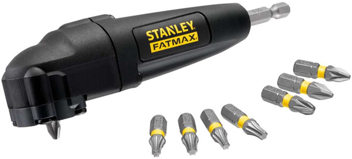 Stanley STA88582-XJ Hoekadapter 90 graden met magnetische houder en 9 bits