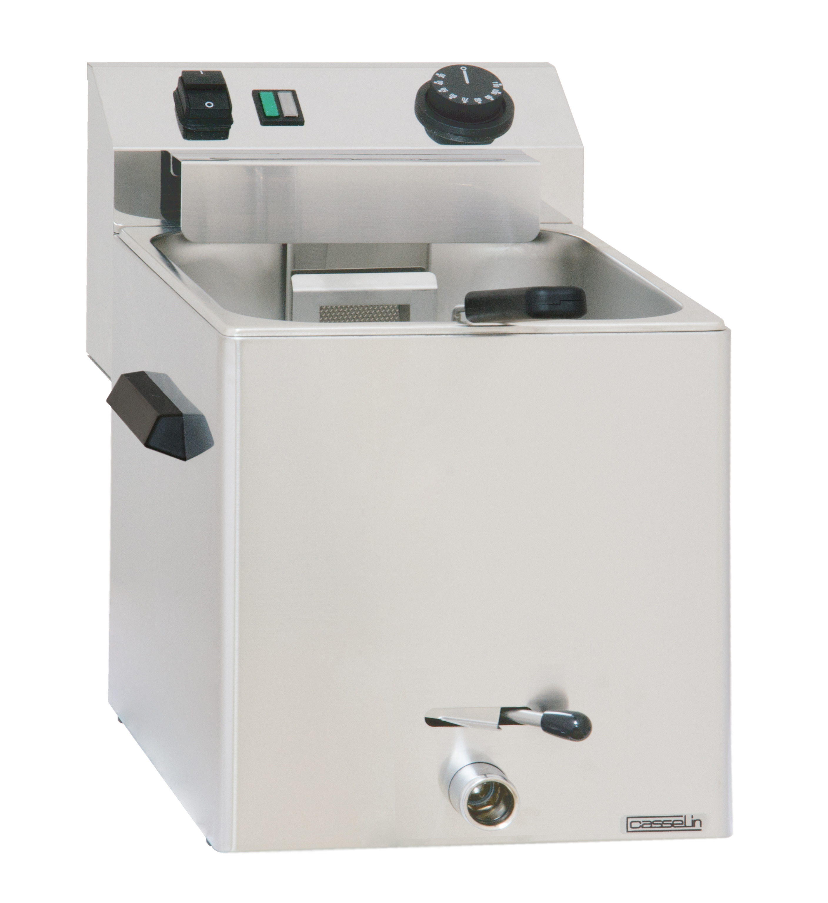 Elektrischer Nudelkocher mit Ablassventil - 1 Korb - CASSELIN