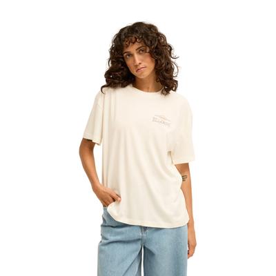 T-Shirt BILLABONG "Heritage Backer", Damen, Gr. S, beige (weiß), Obermaterial: 70% Baumwolle, 30% Baumwolle., Shirts T-Shirt