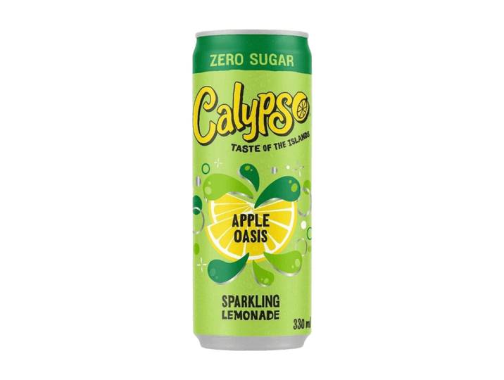 Calypso Limonade Pétillante Pomme Oasis sans Sucre 330 ml