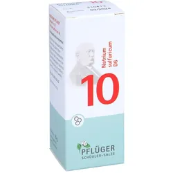Biochemie Pflüger Globuli Nr. 10 Natrium sulfuricum D6