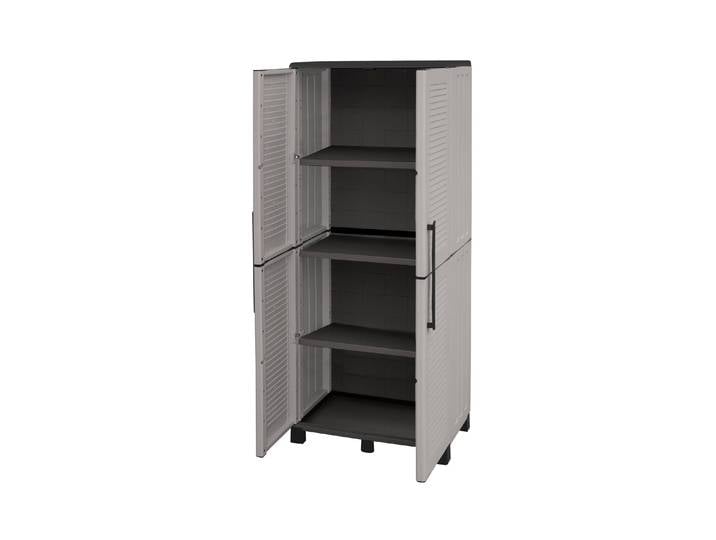 Garten-Geräteschrank ArtPlast F70/TP/S , grau, Polypropylen (PP), Gerätehäuser, Garten-Geräteschrank