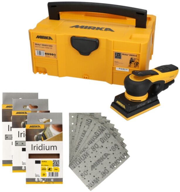 Mirka Système de ponçage DEOS II 353-System Small (KIT2609JCDMDE)