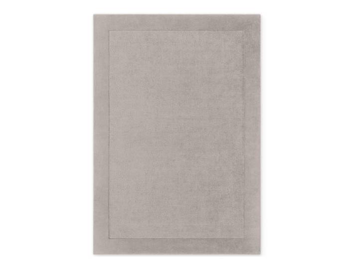 Wollteppich Kivi Grau/Grau 160 x 230cm Baumwollstoff/Wolle