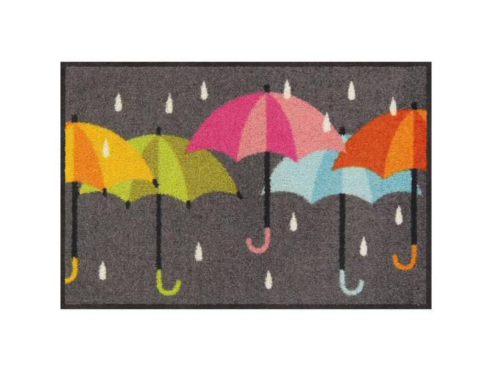 Türvorlage Raindance mit Regenschirmen, 50x75 cm