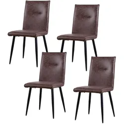 HTI-Living Stuhl Salinas Antikbraun