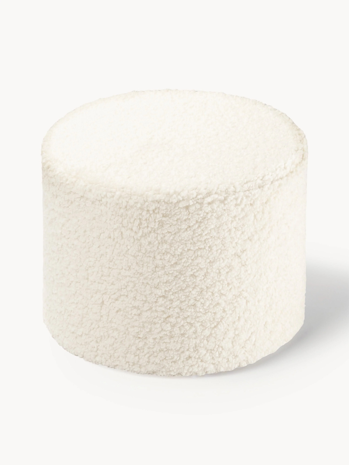 Wigiwama Teddy Poef Sugar voor Kinderen, Ø 40 cm