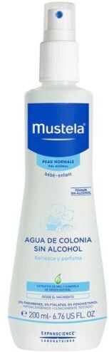 Mustela Erfrischendes Baby-Kölnisch Wasser für Haare und Körper, 200