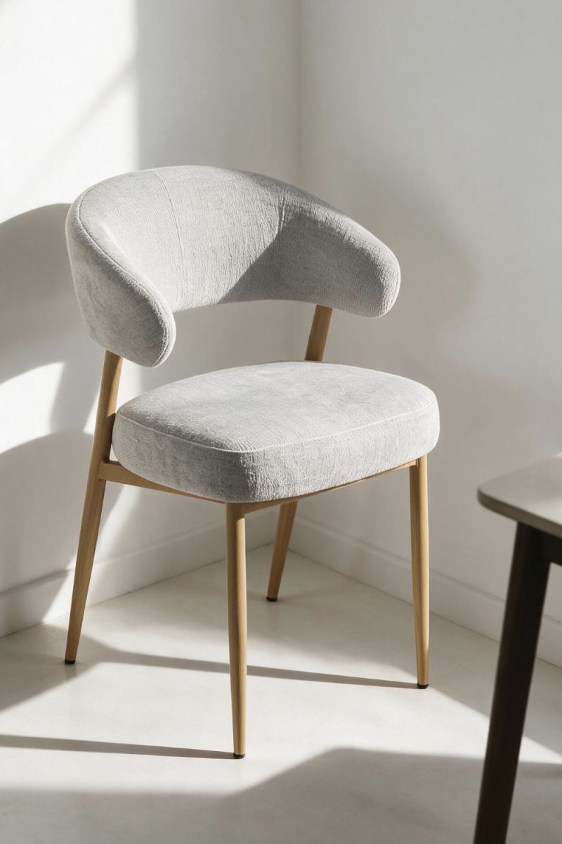 RegalosMiguel Silla Comedor Honor - Gris claro