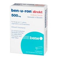BEN-U-RON direkt 500 mg Granulat Erdbeer/Vanille 10 St