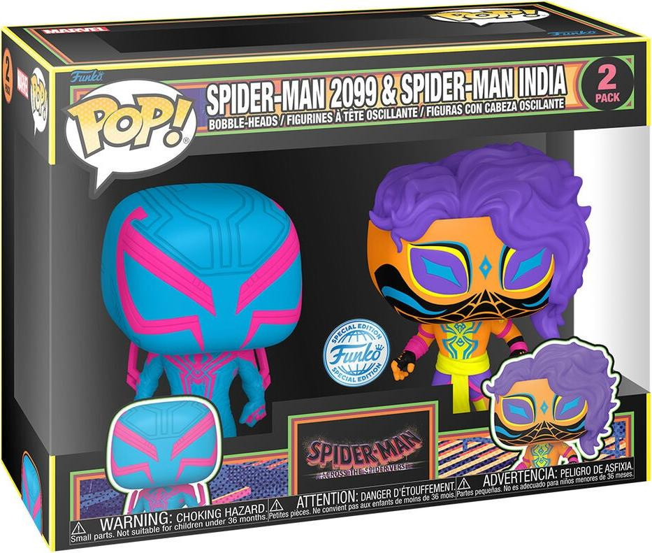 Northix Spider-Man 2099 en Spider-Man India actiefiguren, 2 stuks