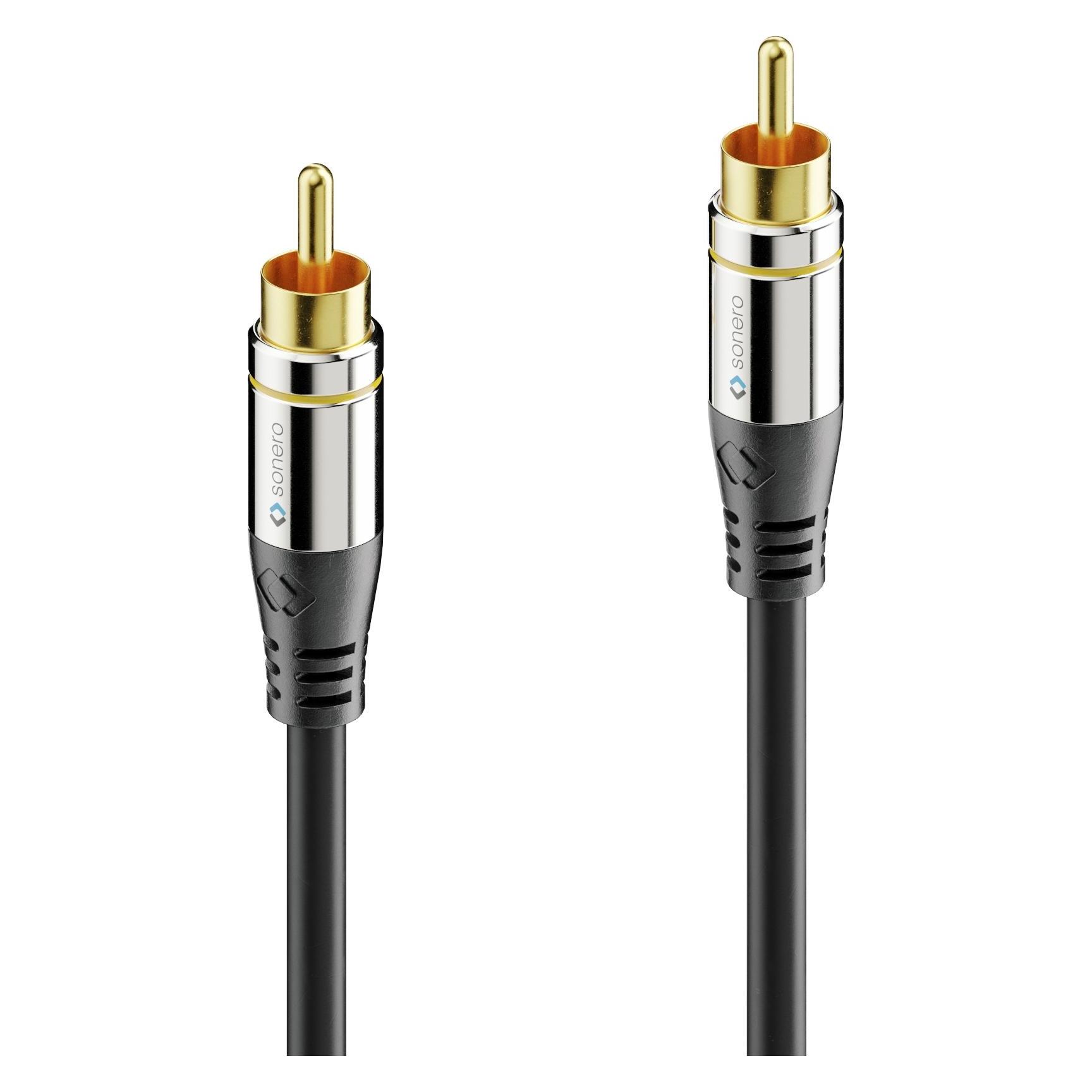 Sonero Audio-Kabel Cinch - Cinch 7.5 m (7.50 m, Cinch Kabel) (S-AC800-075)