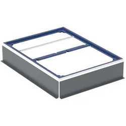 Geberit Duofix Installationsrahmen 551514001 90 x 120 cm, für Duschfläche 110-140cm, für 7 Füße
