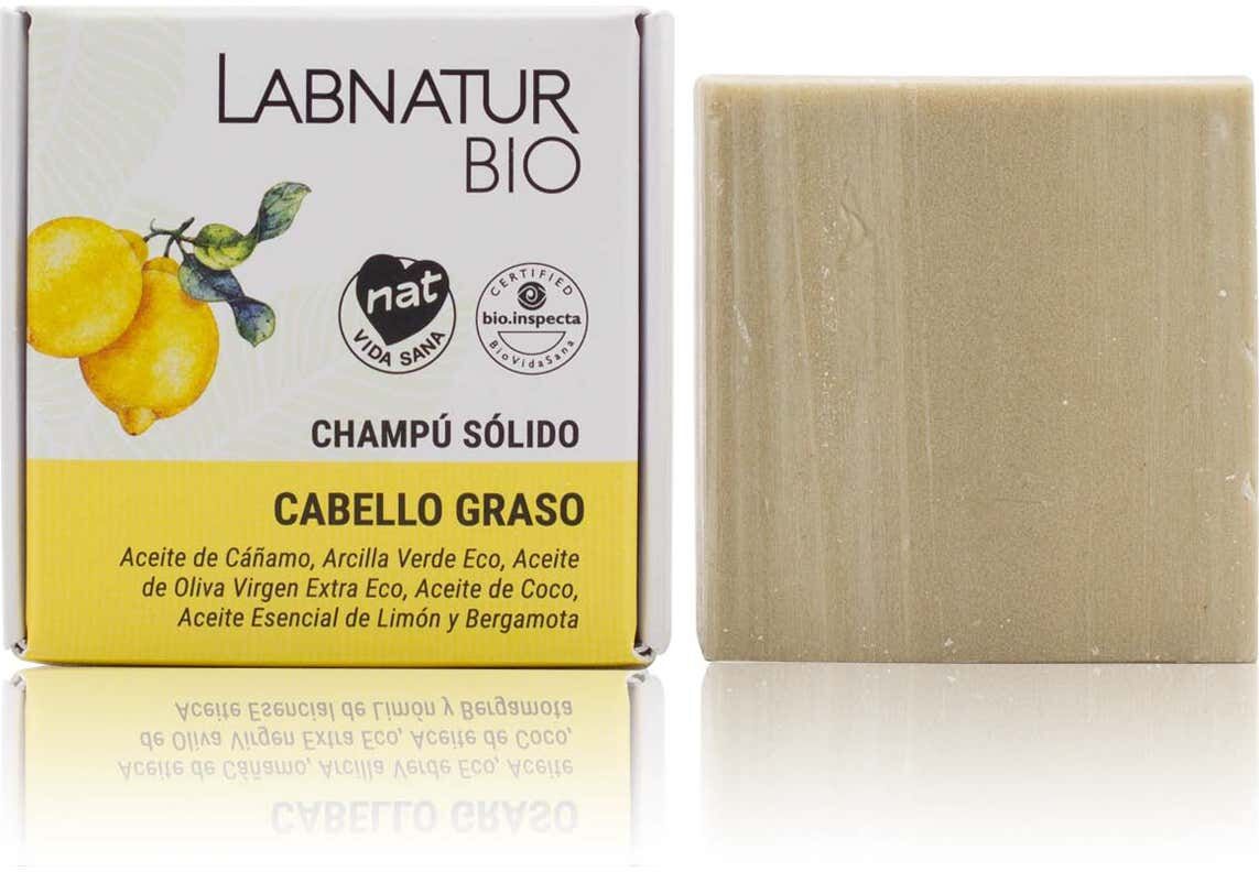 Labnatur Bio Champú Sólido Cabello Graso 75 g