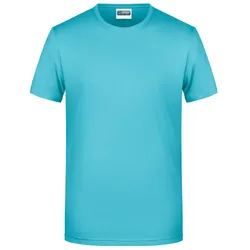 Basic T-Shirt "8008" - M - pacific