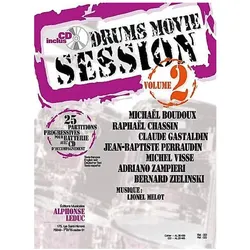 Auteurs Divers Drums Movie Session Vol2 Elementaire A Excellence/Batterie Avec CD, Fachbücher von Michaël Boudoux
