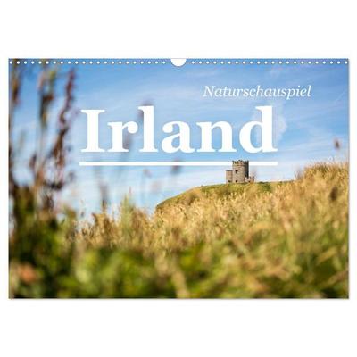 Naturschauspiel Irland (Wandkalender 2027 DIN A3 quer), CALVENDO Monatskalender