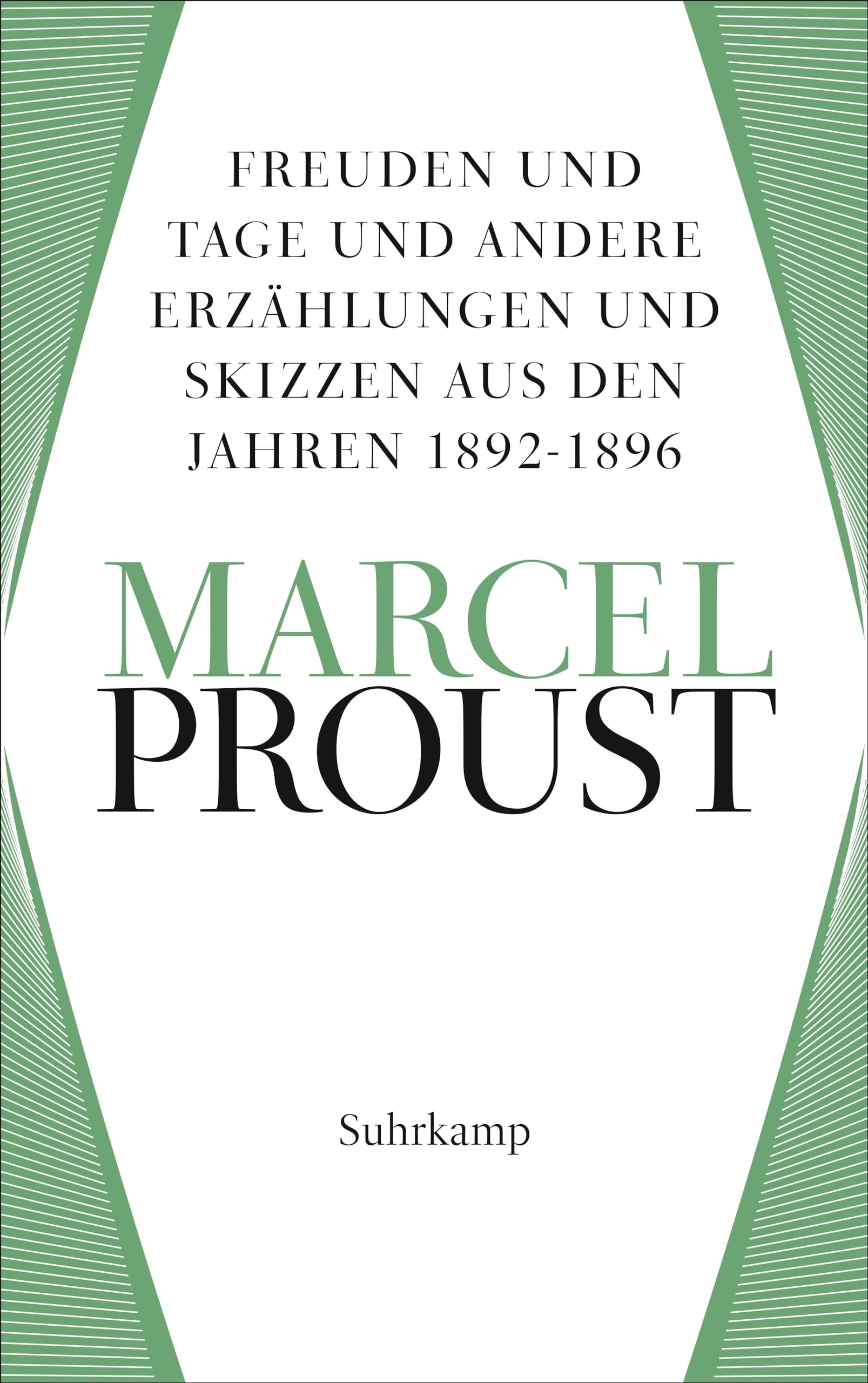 Marcel Proust - Werke. Frankfurter Ausgabe: Werke I. Band 1: Freuden und Tage und andere Erzählungen und Skizzen aus den Jahren 1892-1896 - Preis vom 10.10.2026 11:48:34 h