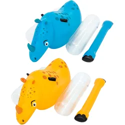 Bestway® 41522 Kinder-Poolspiel - Nashorn für 2 Personen, 148x89x61cm