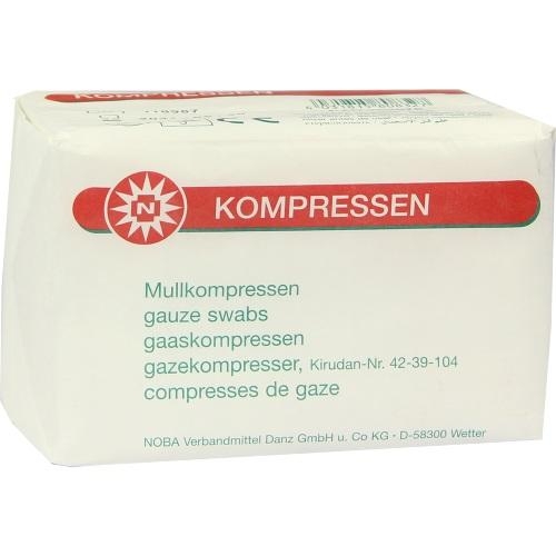 NOBAMED Paul Danz AG Mullkompressen 7,5x7,5cm 8-fach unsteril 07099668