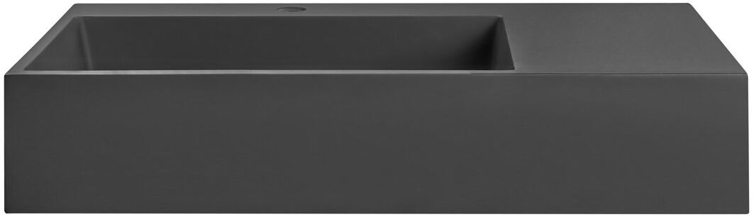 Latitude Run Wall Hung Basin CUSCO Black 750cm H x 430cm W x 150cm D
