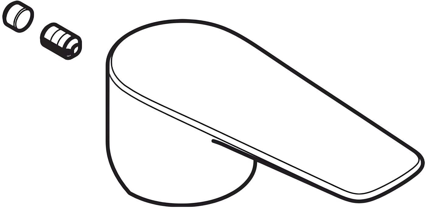 Hansgrohe Talis E replacement handle for 71710000 Year of manufacture >05/17 Art.