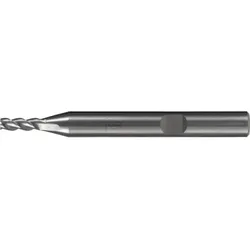 PFERD TOOLS VHM-Fräser Ø3mm, 3 Schneiden, 2xDC, Fase 0,05mm 45°, unbeschichtet, Schaft HB - 23000419